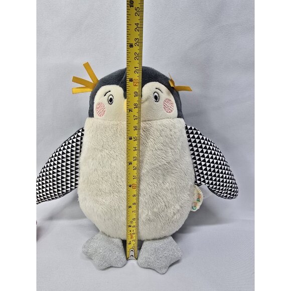 Galipette Multicolor Stuffed Animal Penguin Toy - Picture 3 of 7